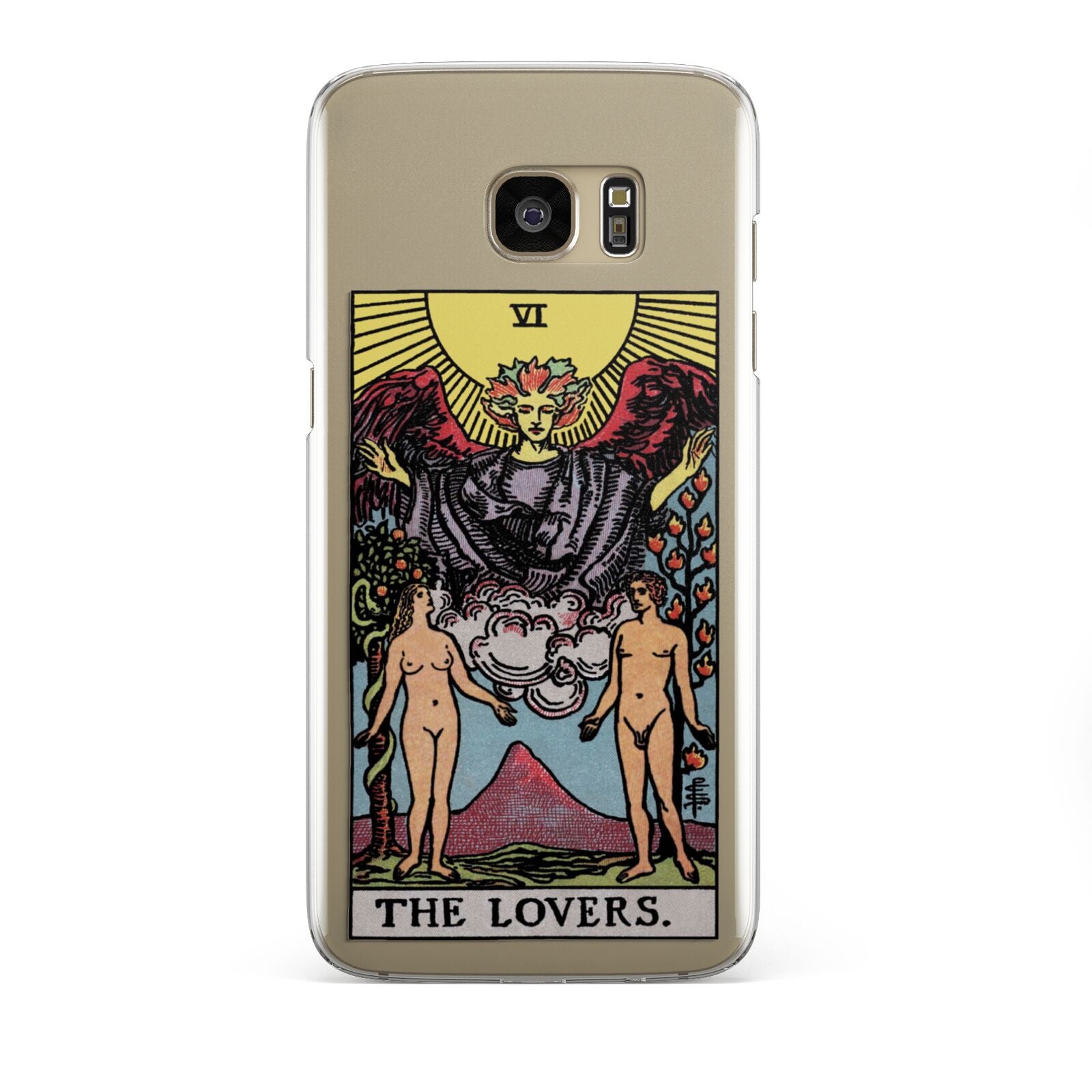 The Lovers Tarot Card Samsung Galaxy S7 Edge Case
