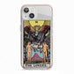 The Lovers Tarot Card iPhone 13 TPU Impact Case with Pink Edges