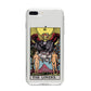 The Lovers Tarot Card iPhone 8 Plus Bumper Case on Silver iPhone