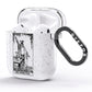 The Magician Monochrome Tarot Card AirPods Glitter Case Side Image