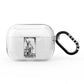The Magician Monochrome Tarot Card AirPods Pro Clear Case