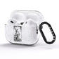 The Magician Monochrome Tarot Card AirPods Pro Glitter Case Side Image
