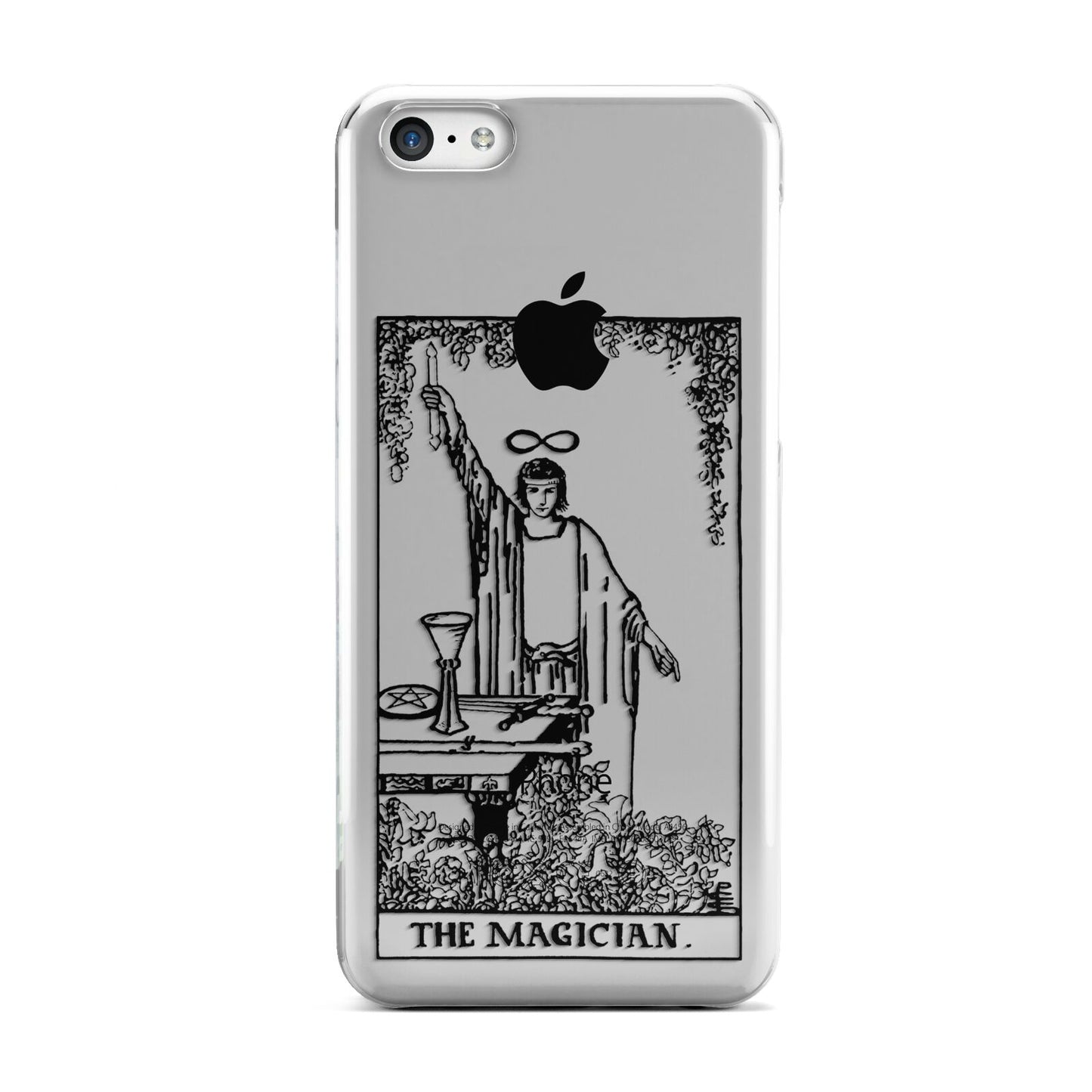 The Magician Monochrome Tarot Card Apple iPhone 5c Case