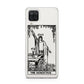 The Magician Monochrome Tarot Card Samsung A12 Case