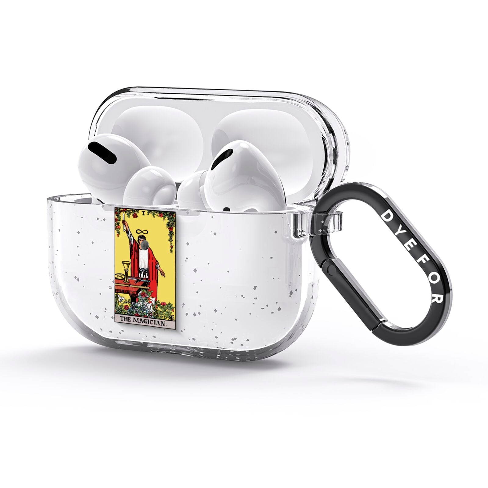 The Magician Tarot Card AirPods Glitter Case 3rd Gen Side Image