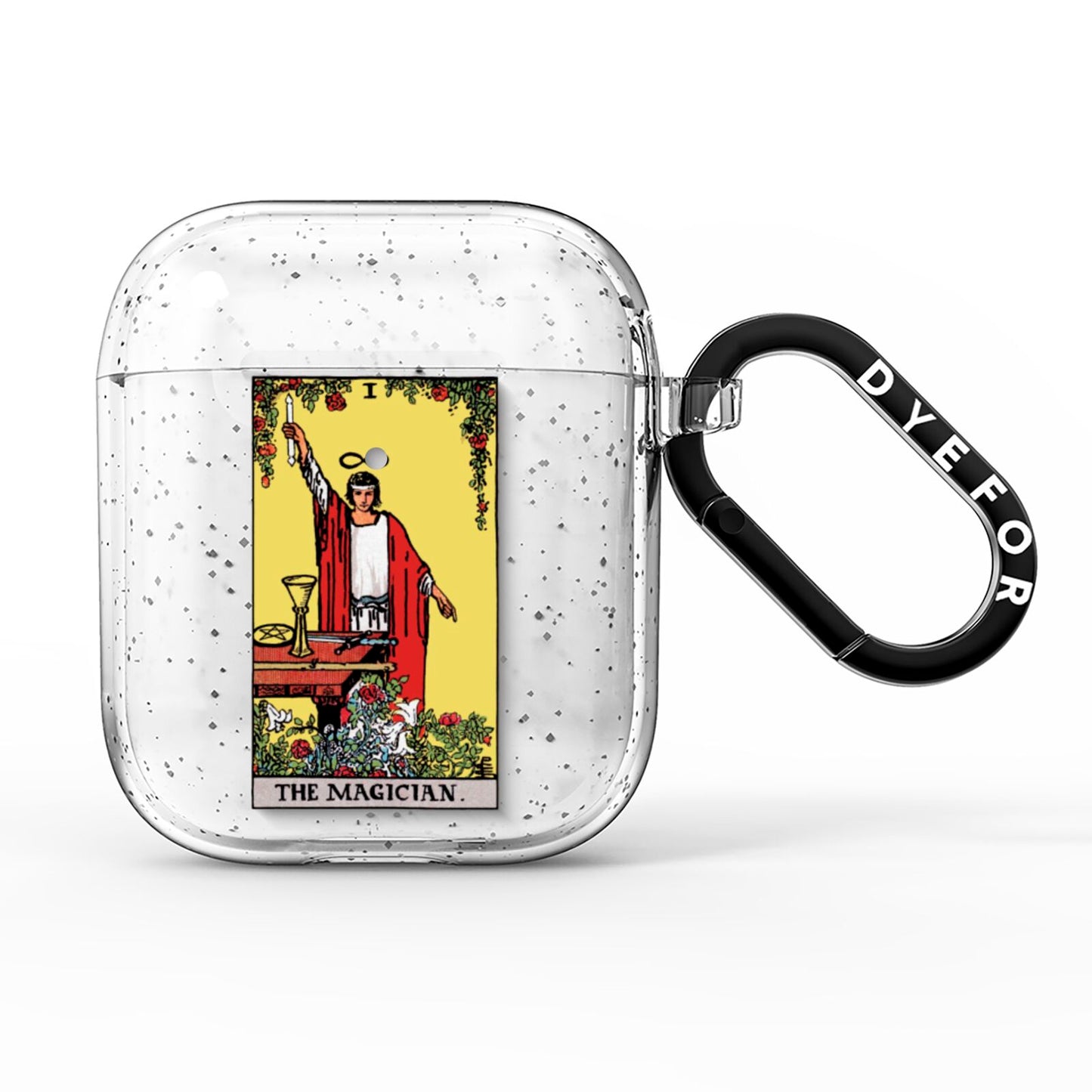 The Magician Tarot Card AirPods Glitter Case