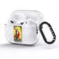 The Magician Tarot Card AirPods Pro Glitter Case Side Image