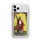 The Magician Tarot Card Apple iPhone 11 Pro Max in Silver with Bumper Case