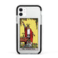 The Magician Tarot Card Apple iPhone 11 in White with Black Impact Case