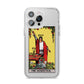 The Magician Tarot Card iPhone 14 Pro Max Clear Tough Case Silver