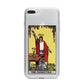 The Magician Tarot Card iPhone 7 Plus Bumper Case on Silver iPhone