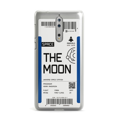 The Moon Boarding Pass Nokia Case