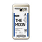 The Moon Boarding Pass Samsung Galaxy A3 2017 Case on gold phone