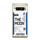 The Moon Boarding Pass Samsung Galaxy Note 8 Case