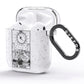 The Moon Monochrome AirPods Glitter Case Side Image