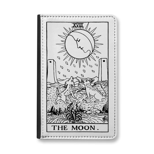 The Moon Monochrome Passport Holder