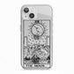 The Moon Monochrome iPhone 13 TPU Impact Case with White Edges