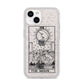 The Moon Monochrome iPhone 14 Glitter Tough Case Starlight