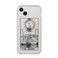 The Moon Monochrome iPhone 14 Plus Clear Tough Case Starlight