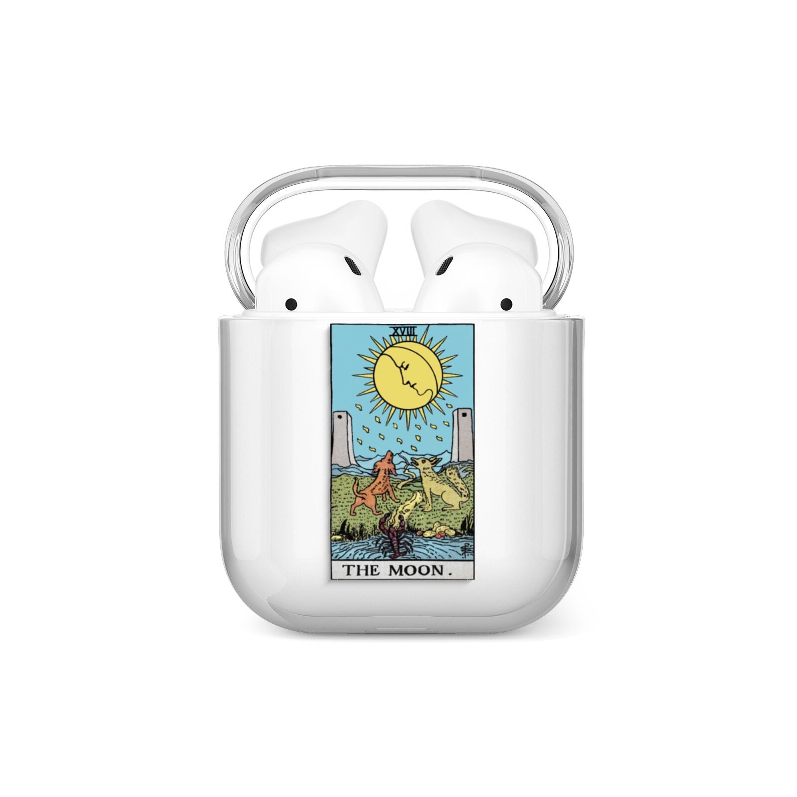 The Moon Tarot Card AirPods Case