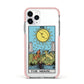 The Moon Tarot Card Apple iPhone 11 Pro in Silver with Pink Impact Case
