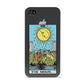 The Moon Tarot Card Apple iPhone 4s Case