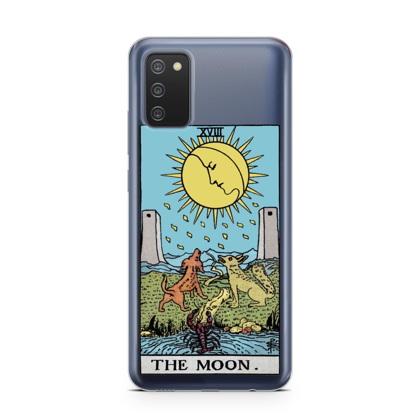 The Moon Tarot Card Samsung A02s Case