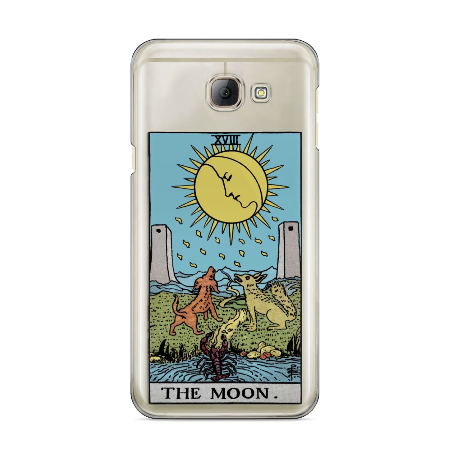 The Moon Tarot Card Samsung Galaxy A8 2016 Case