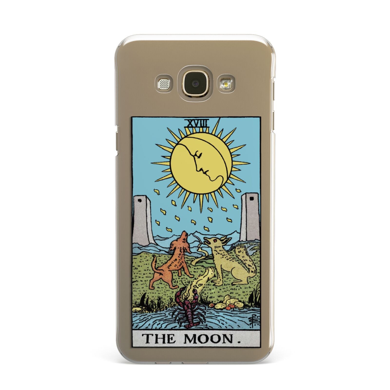 The Moon Tarot Card Samsung Galaxy A8 Case