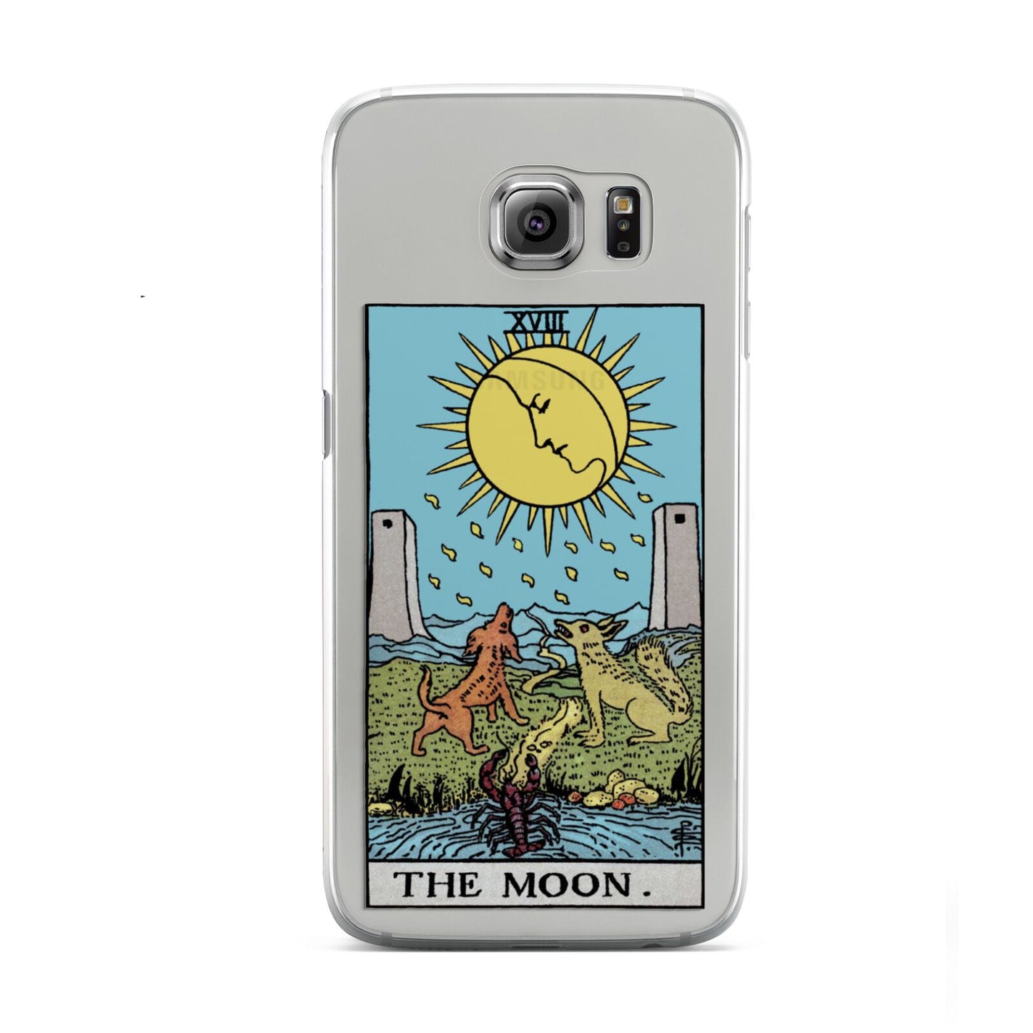 The Moon Tarot Card Samsung Galaxy S6 Case
