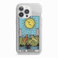 The Moon Tarot Card iPhone 13 Pro TPU Impact Case with White Edges