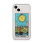 The Moon Tarot Card iPhone 14 Plus Clear Tough Case Starlight