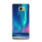 The Northern Lights Samsung Galaxy A5 2016 Case on gold phone