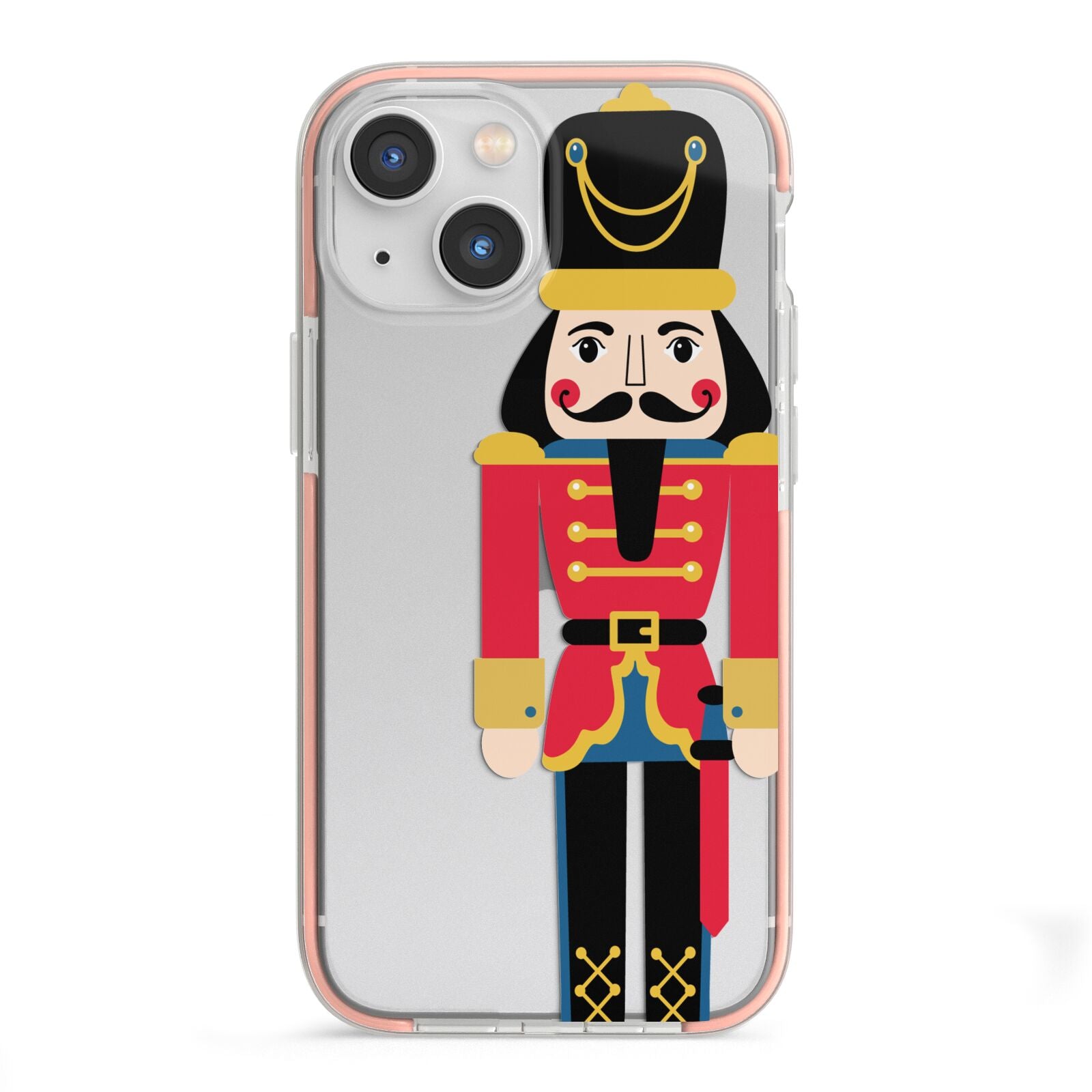 The Nutcracker iPhone 13 Mini TPU Impact Case with Pink Edges