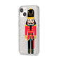 The Nutcracker iPhone 14 Glitter Tough Case Starlight Angled Image