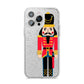 The Nutcracker iPhone 14 Pro Max Glitter Tough Case Silver