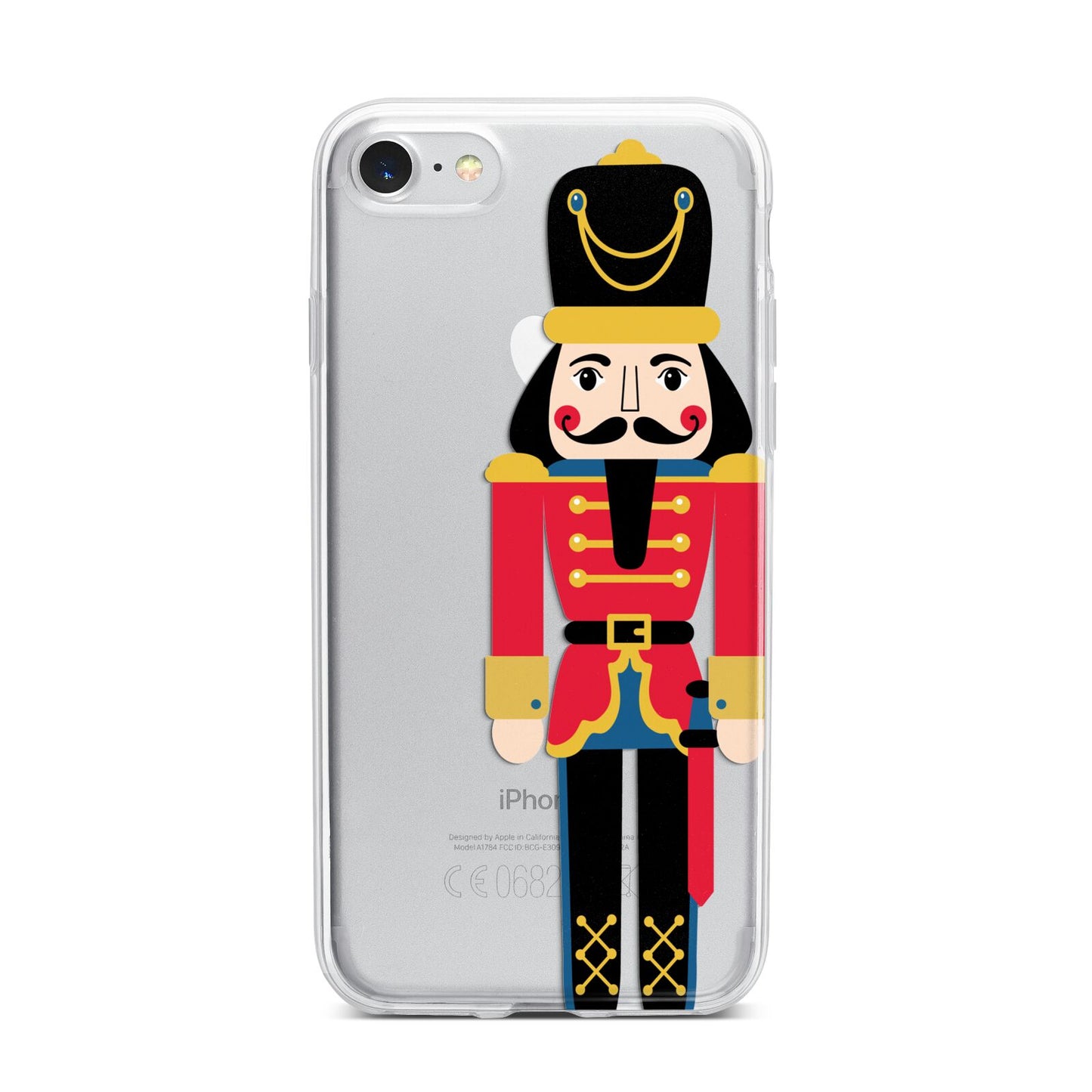 The Nutcracker iPhone 7 Bumper Case on Silver iPhone