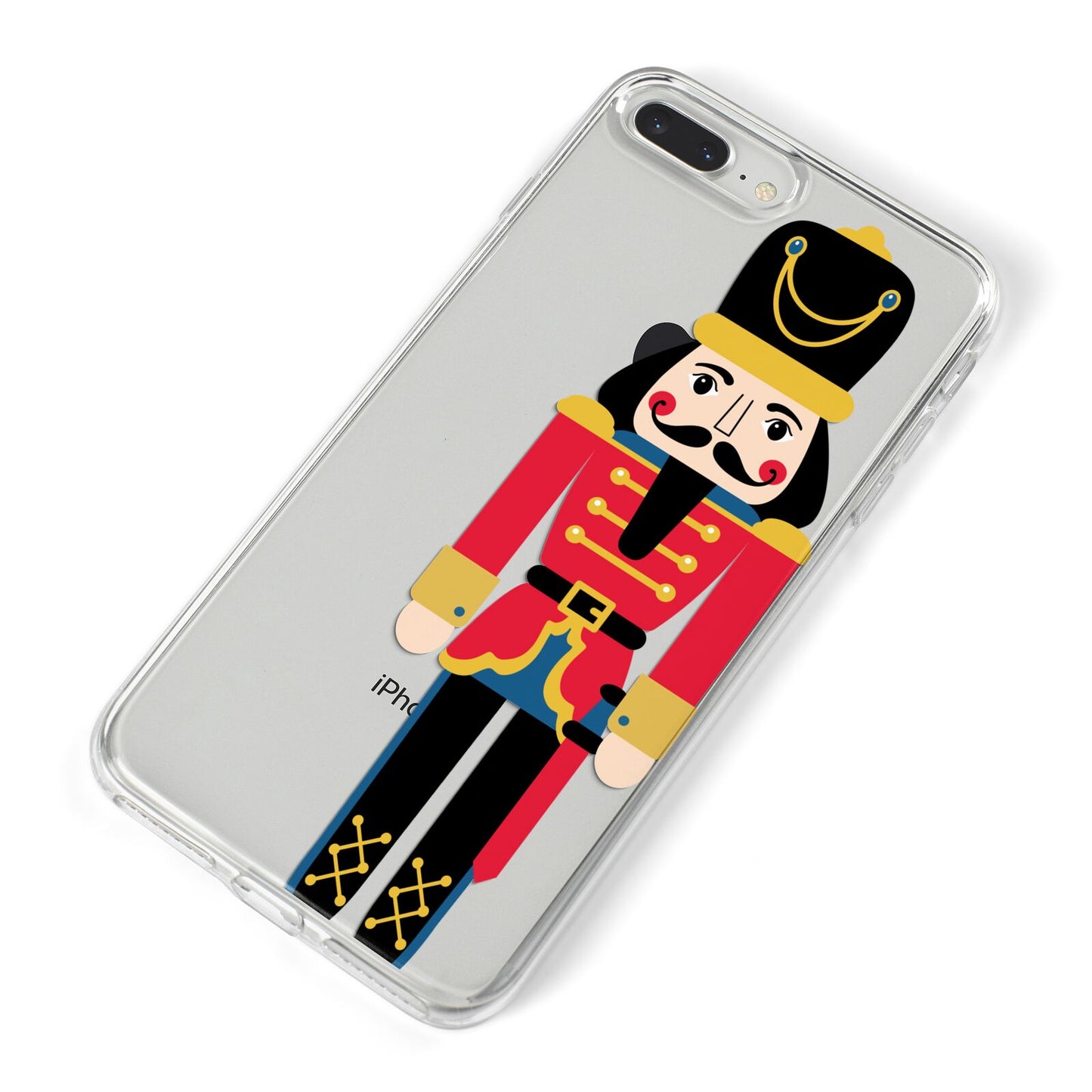 The Nutcracker iPhone 8 Plus Bumper Case on Silver iPhone Alternative Image