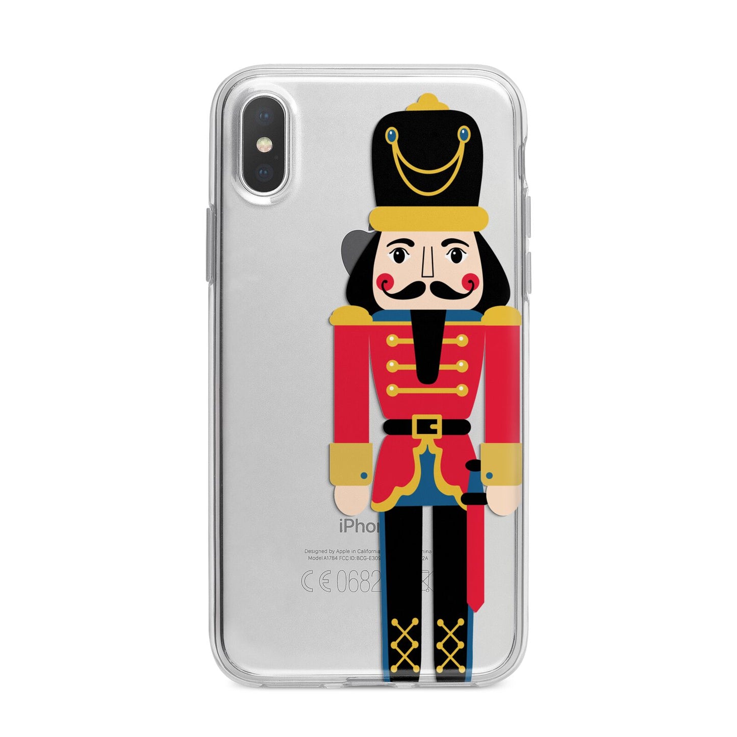 The Nutcracker iPhone X Bumper Case on Silver iPhone Alternative Image 1