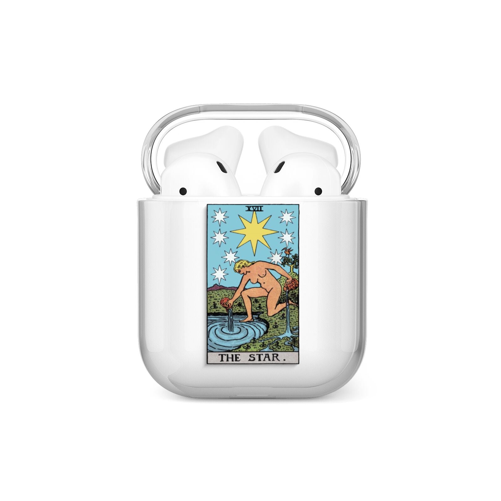 The Star Tarot Card AirPods Case