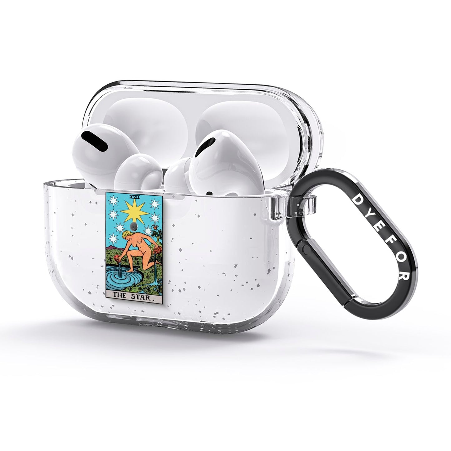 The Star Tarot Card AirPods Glitter Case 3rd Gen Side Image