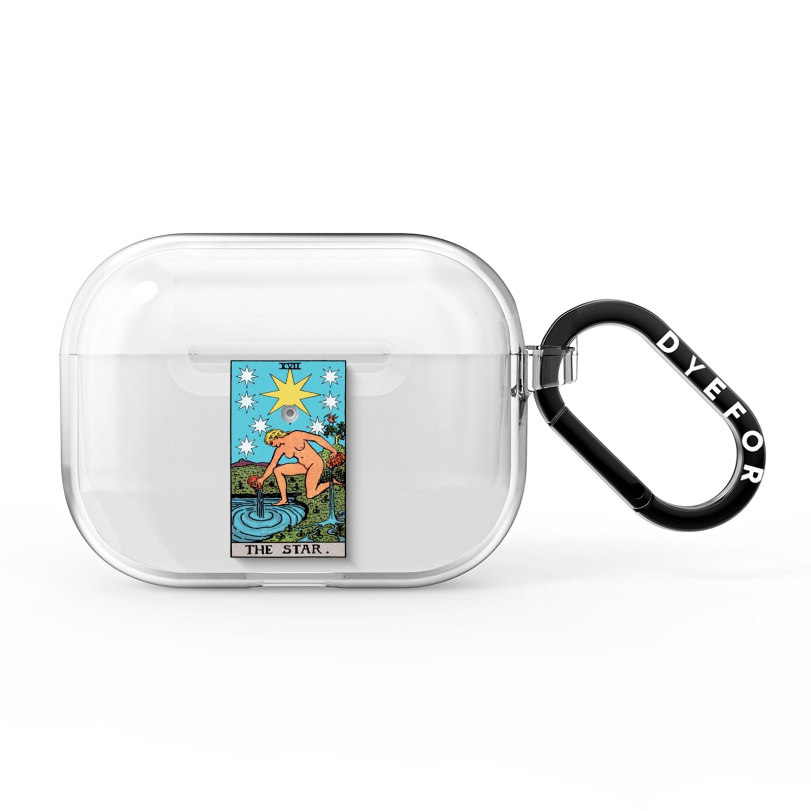 The Star Tarot Card AirPods Pro Clear Case