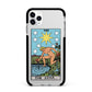The Star Tarot Card Apple iPhone 11 Pro Max in Silver with Black Impact Case