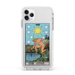The Star Tarot Card Apple iPhone 11 Pro Max in Silver with White Impact Case