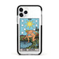 The Star Tarot Card Apple iPhone 11 Pro in Silver with Black Impact Case