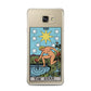 The Star Tarot Card Samsung Galaxy A7 2016 Case on gold phone