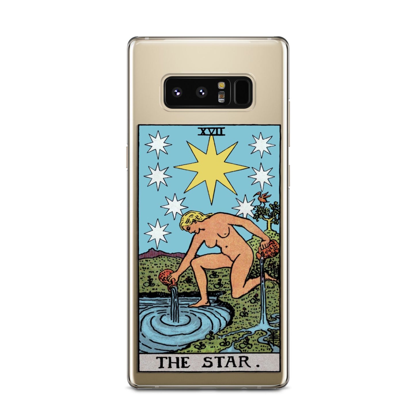 The Star Tarot Card Samsung Galaxy Note 8 Case