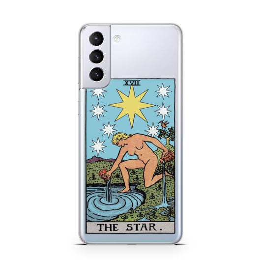 The Star Tarot Card Samsung S21 Plus Phone Case
