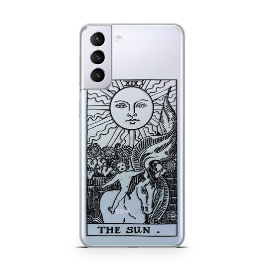 The Sun Monochrome Samsung S21 Plus Phone Case