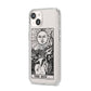 The Sun Monochrome iPhone 14 Clear Tough Case Starlight Angled Image